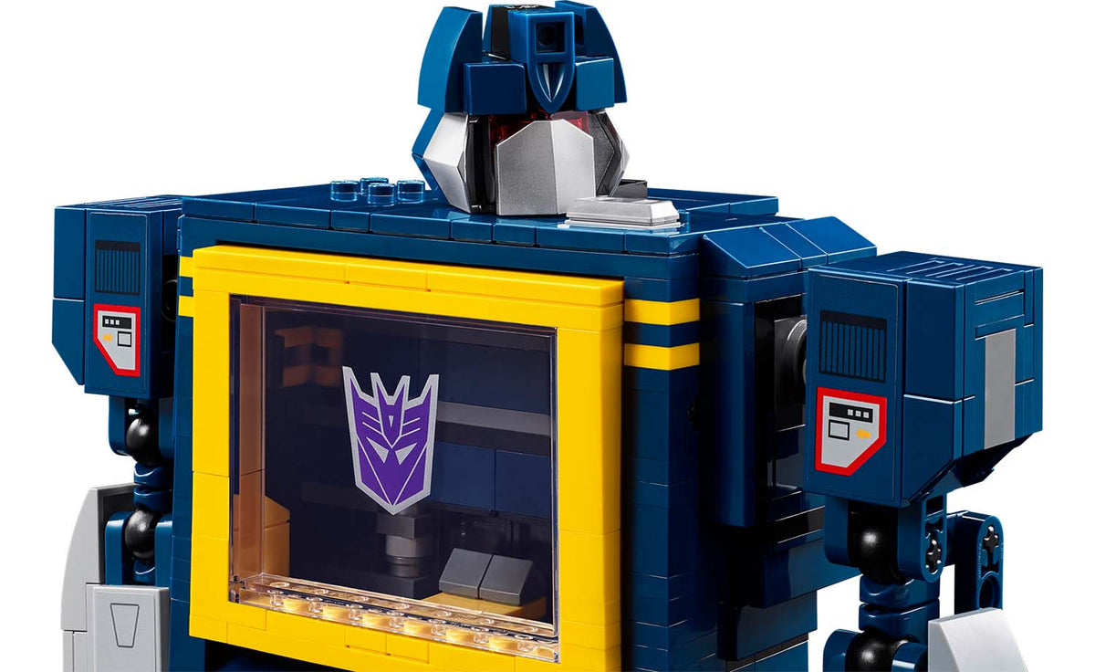LEGO ICONS Transformers: Soundwave 10358