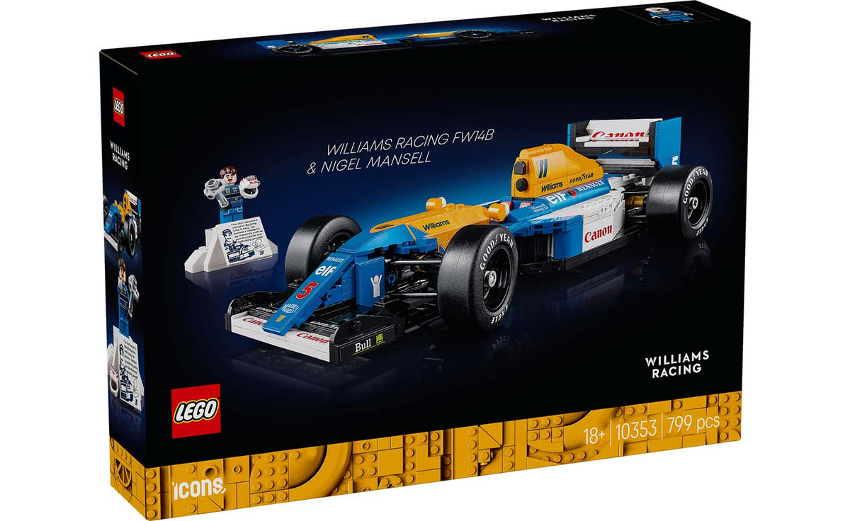 LEGO ICONS Williams Racing FW14B & Nigel Mansell 10353