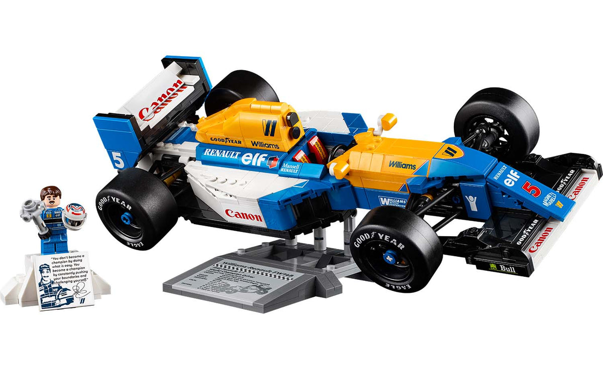 LEGO ICONS Williams Racing FW14B & Nigel Mansell 10353