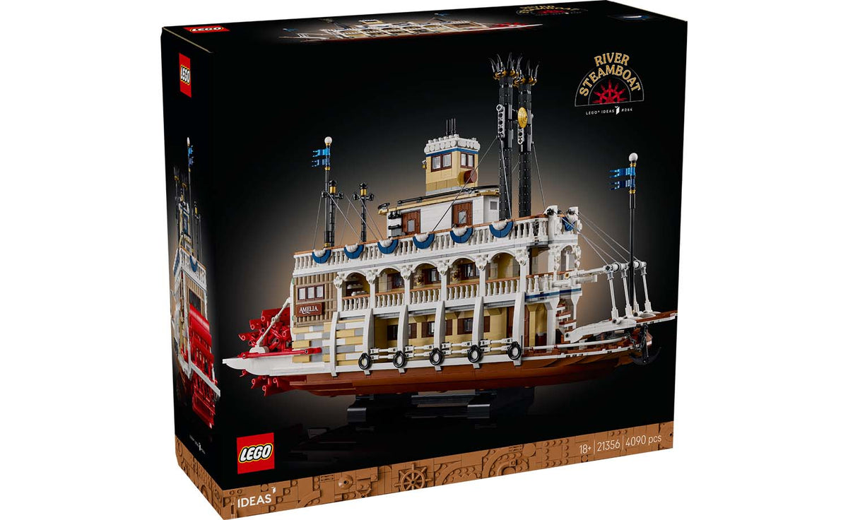 LEGO Ideas River Steamboat 21356