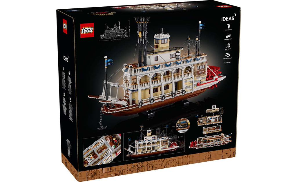 LEGO Ideas River Steamboat 21356