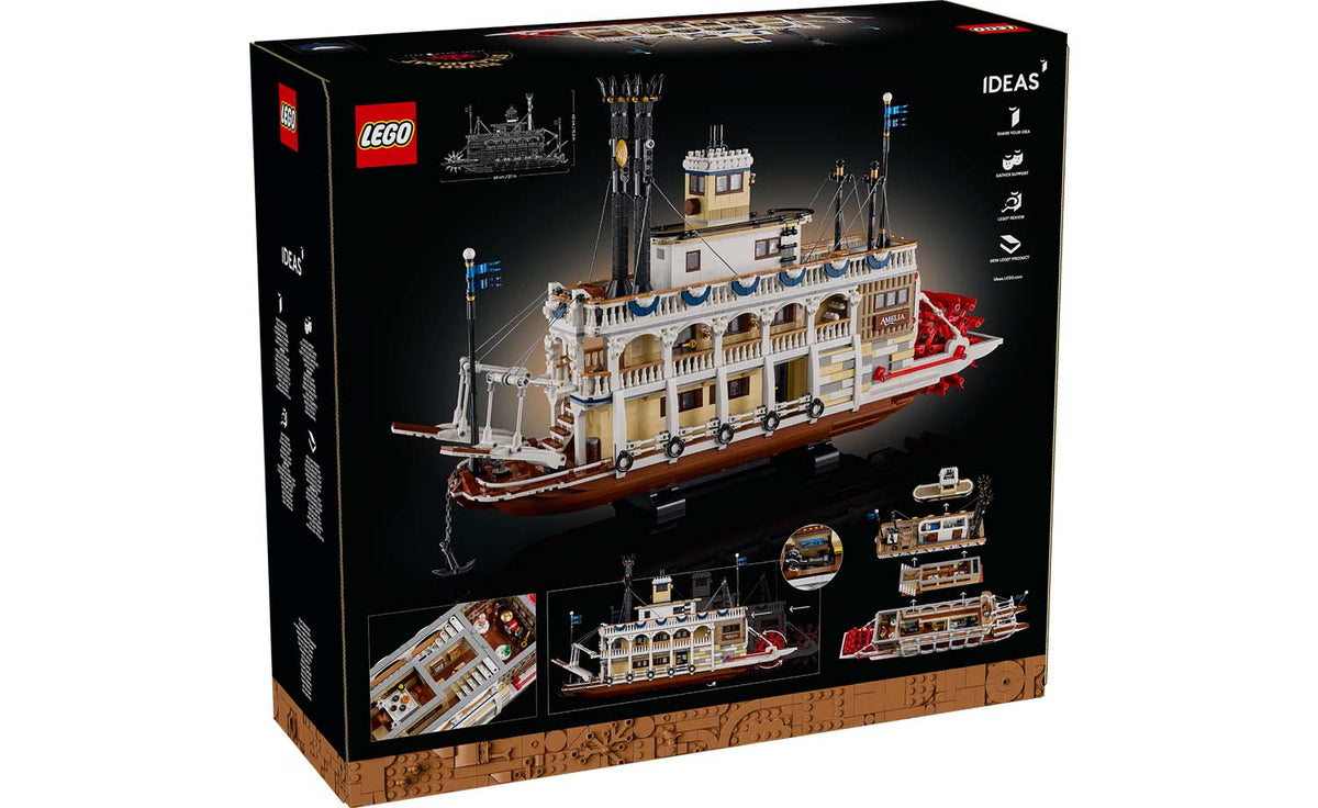 LEGO Ideas River Steamboat 21356