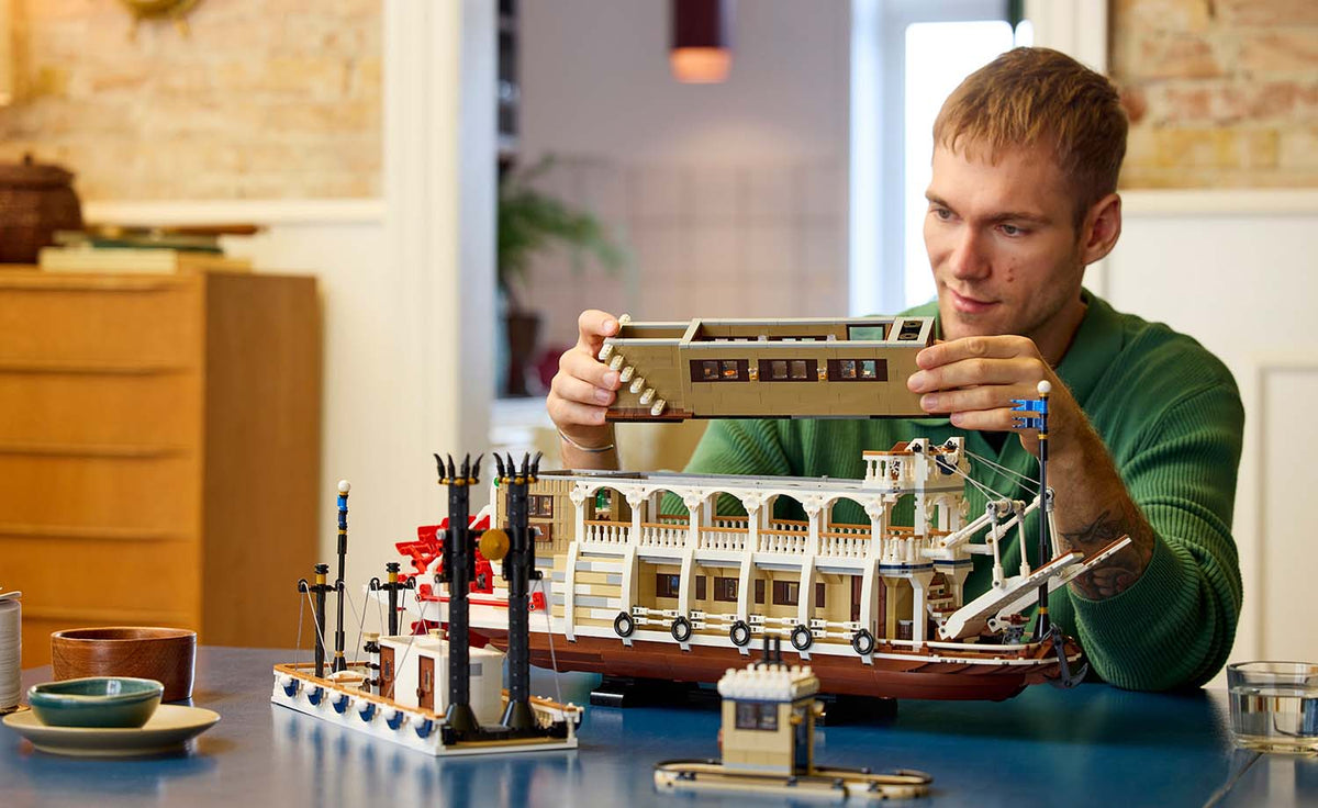 LEGO Ideas River Steamboat 21356