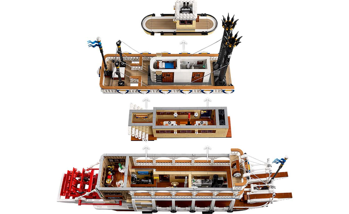 LEGO Ideas River Steamboat 21356
