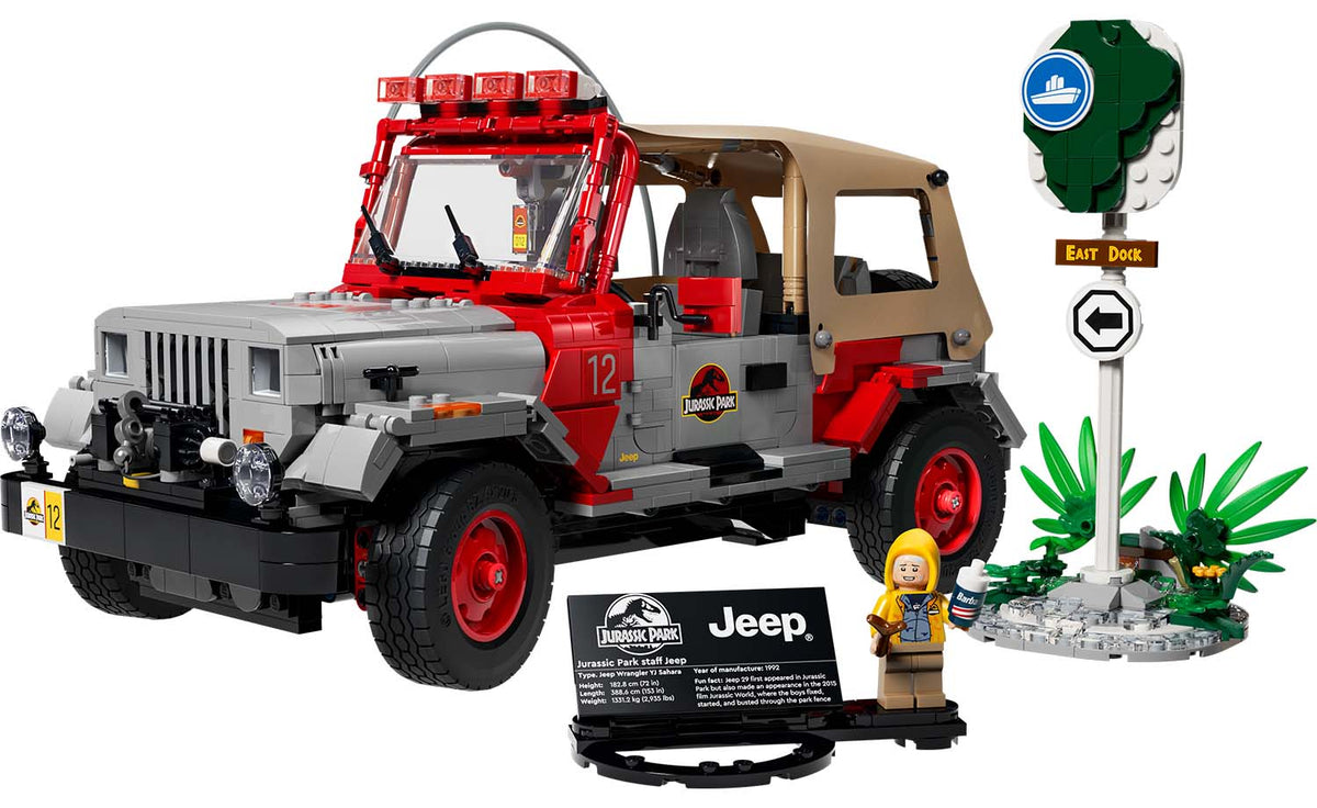 LEGO Jurassic World Jurassic Park Jeep Wrangler 77984