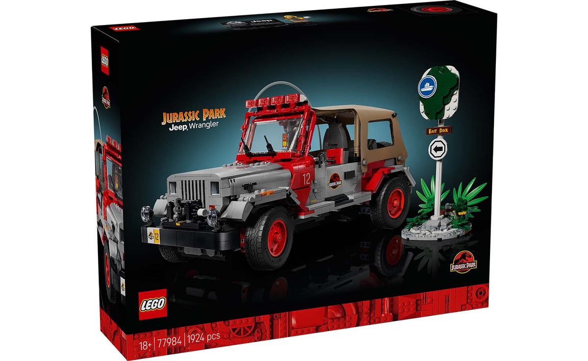 LEGO Jurassic World Jurassic Park Jeep Wrangler 77984