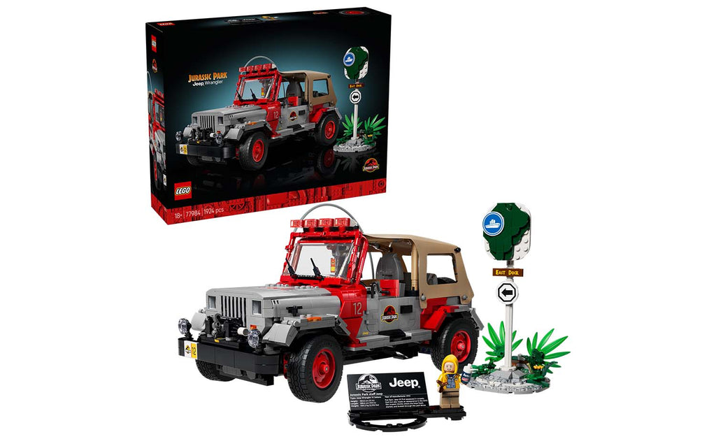 LEGO Jurassic World Jurassic Park Jeep Wrangler 77984