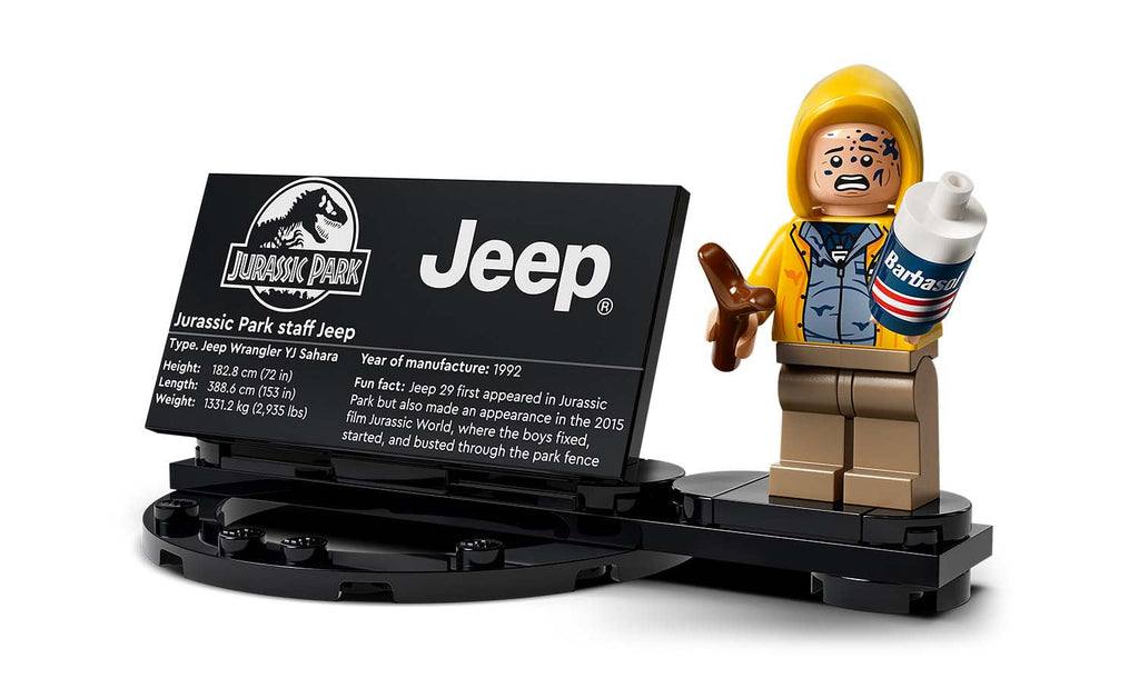LEGO Jurassic World Jurassic Park Jeep Wrangler 77984