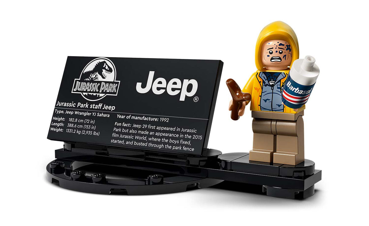 LEGO Jurassic World Jurassic Park Jeep Wrangler 77984