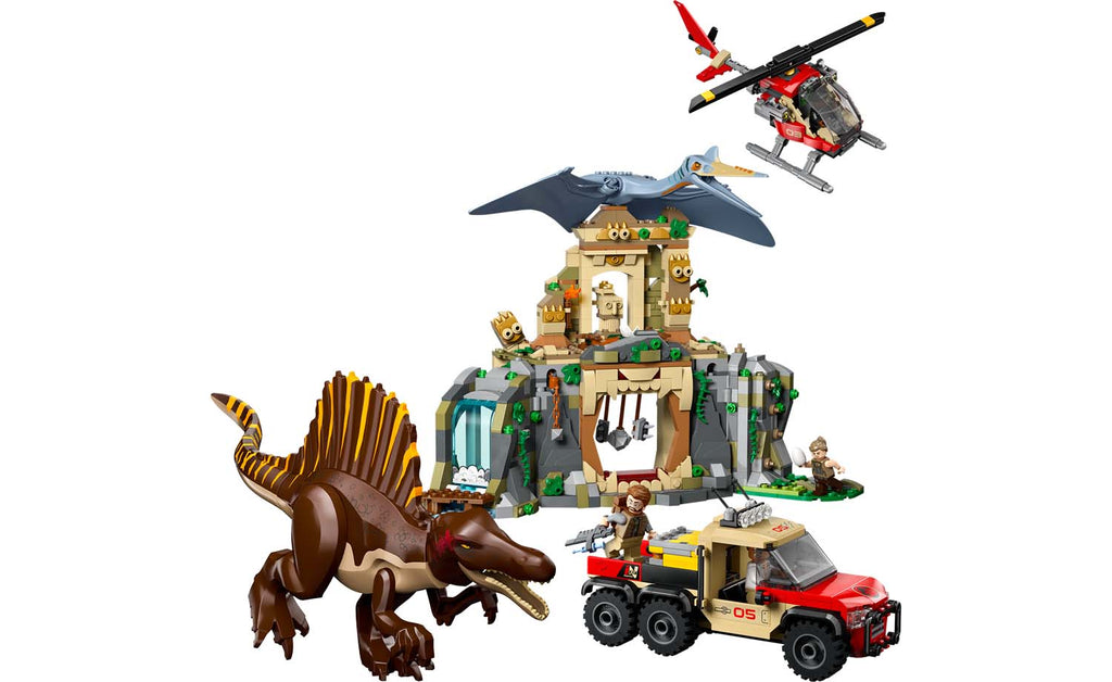 LEGO Jurassic World Spinosaurus & Quetzalcoatlus Air Mission 76976
