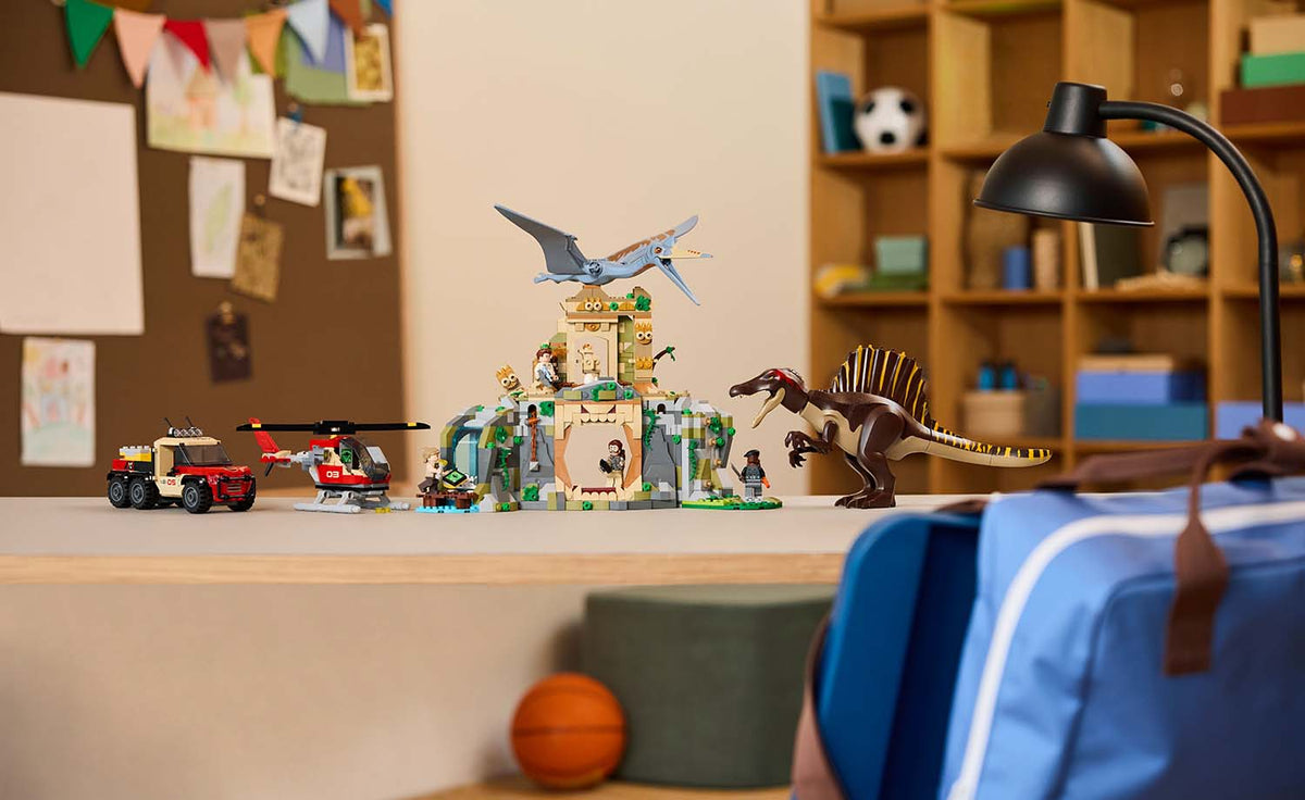 LEGO Jurassic World Spinosaurus & Quetzalcoatlus Air Mission 76976
