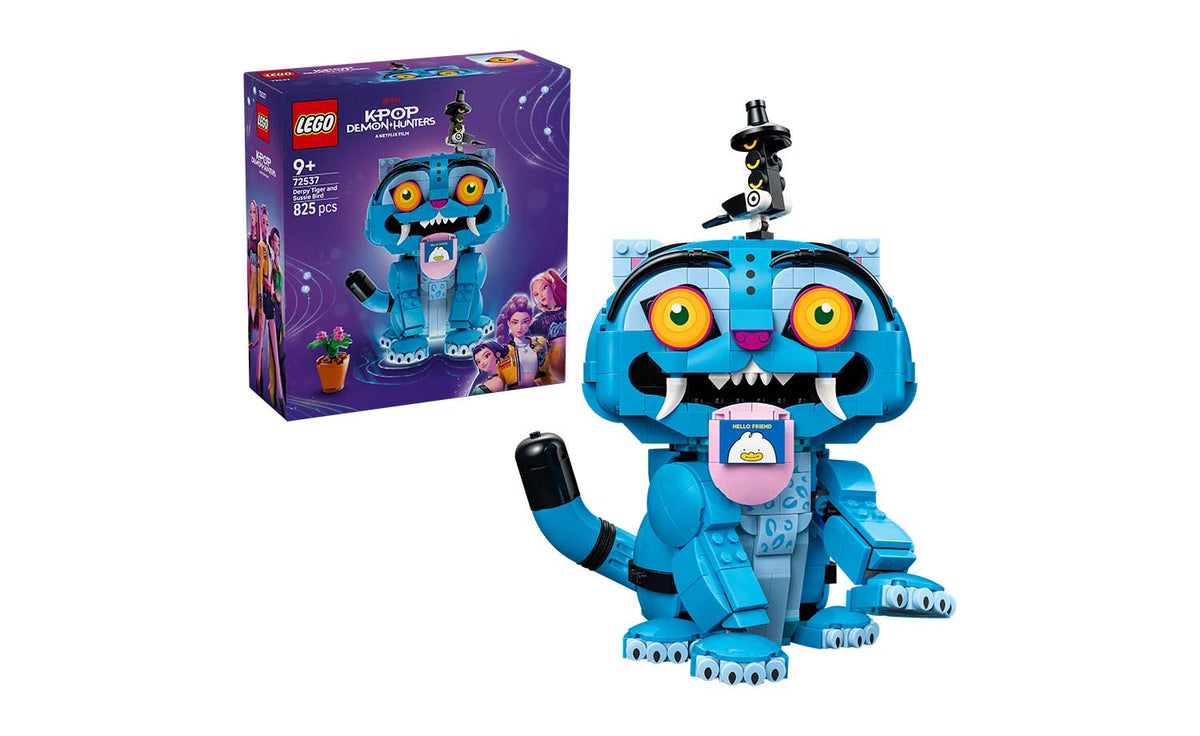 LEGO KPop Demon Hunters Derpy Tiger and Sussie Bird 72537