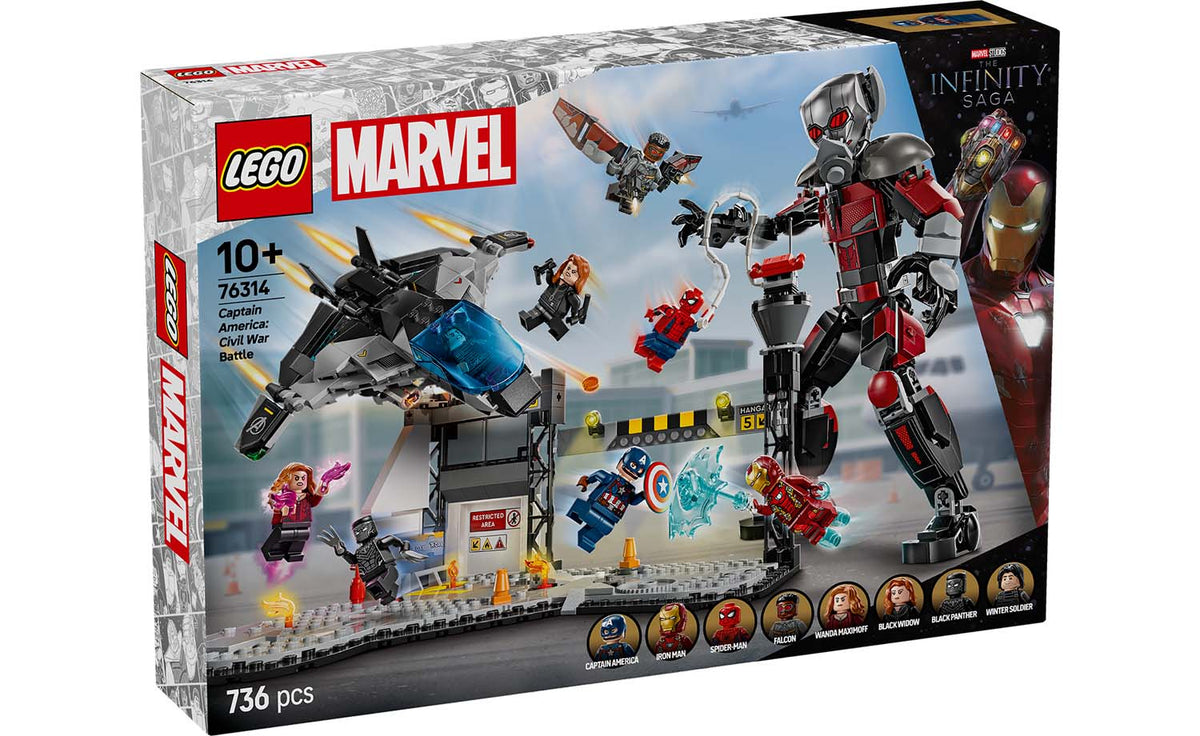 LEGO Marvel Captain America: Civil War Action Battle 76314