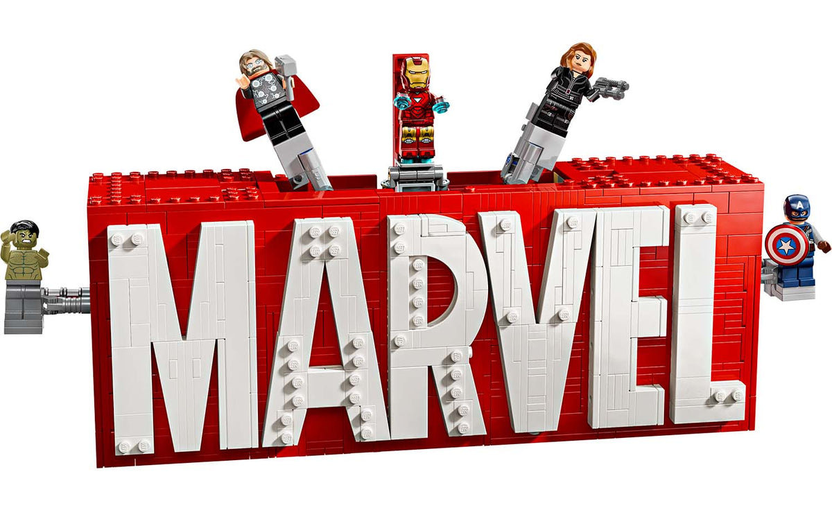 LEGO MARVEL Logo & Minifigures 76313