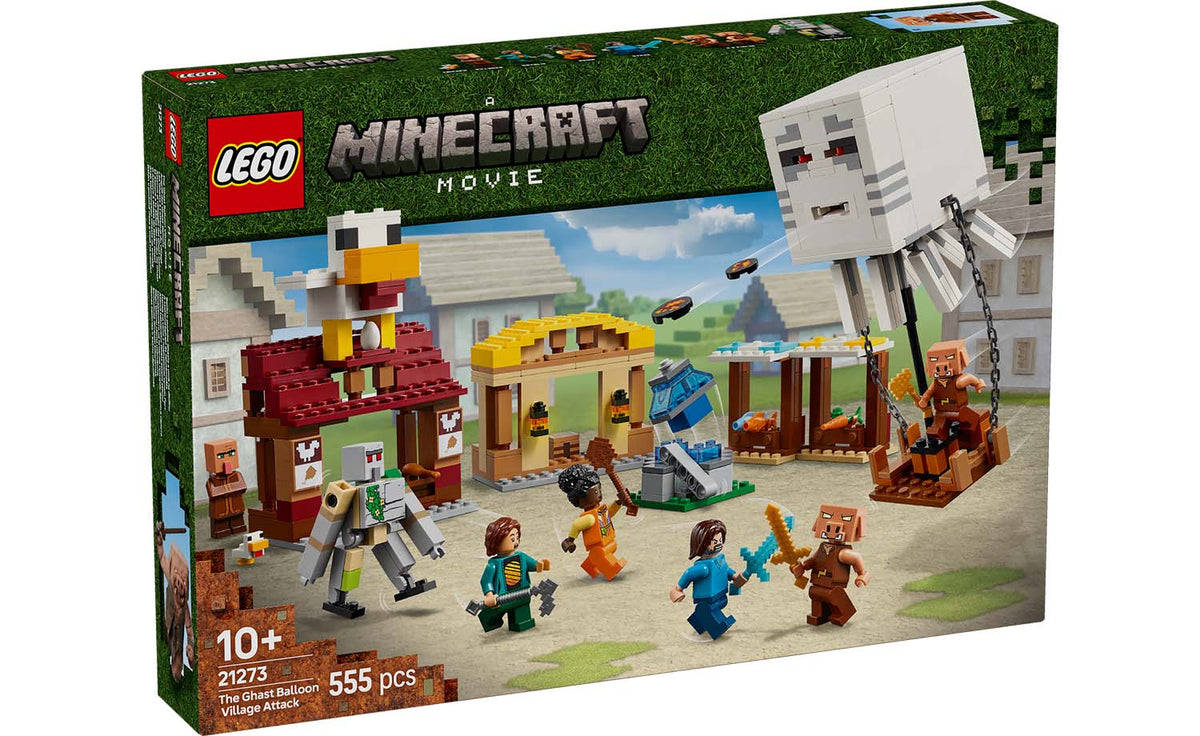 LEGO Minecraft The Ghast Balloon Village Attack 21273