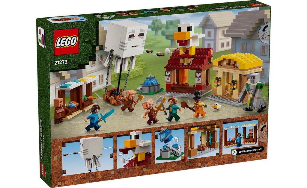 LEGO Minecraft The Ghast Balloon Village Attack 21273