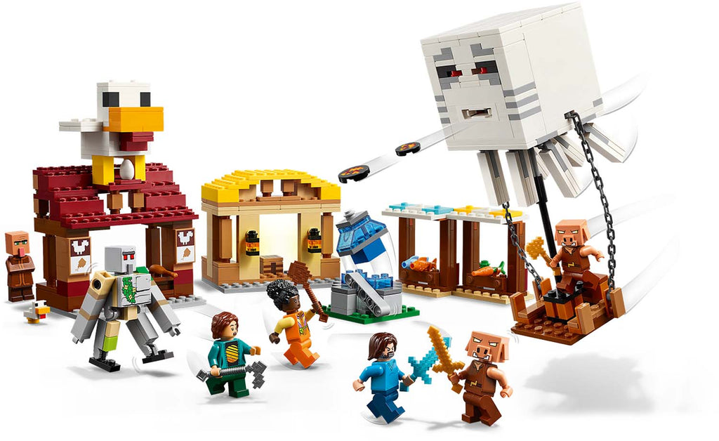LEGO Minecraft The Ghast Balloon Village Attack 21273