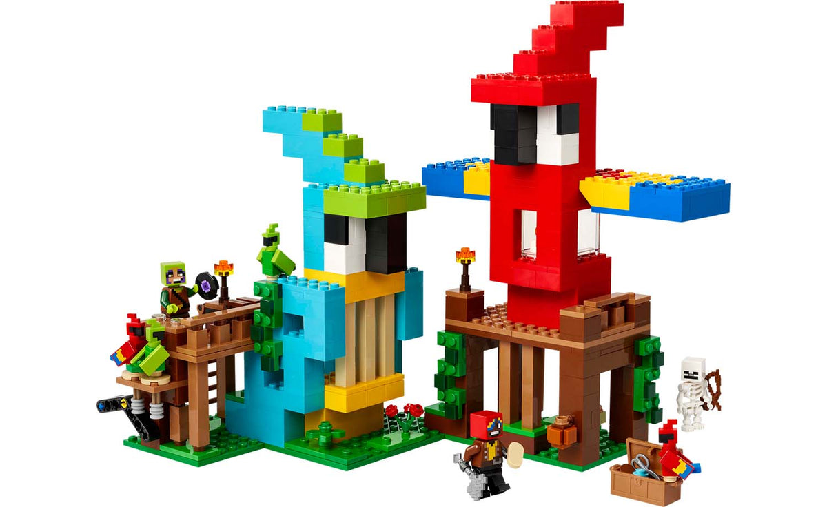 LEGO Minecraft The Parrot Houses 21282
