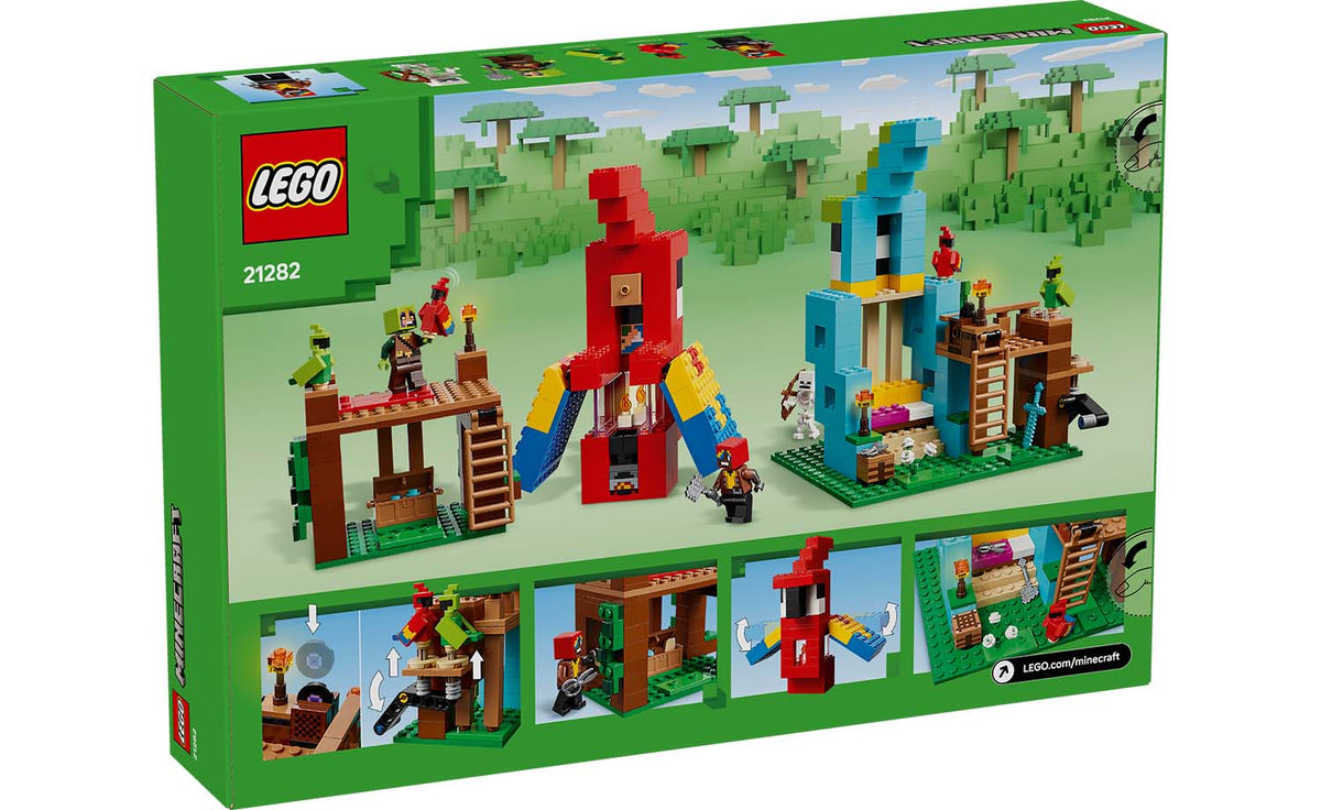 LEGO Minecraft The Parrot Houses 21282