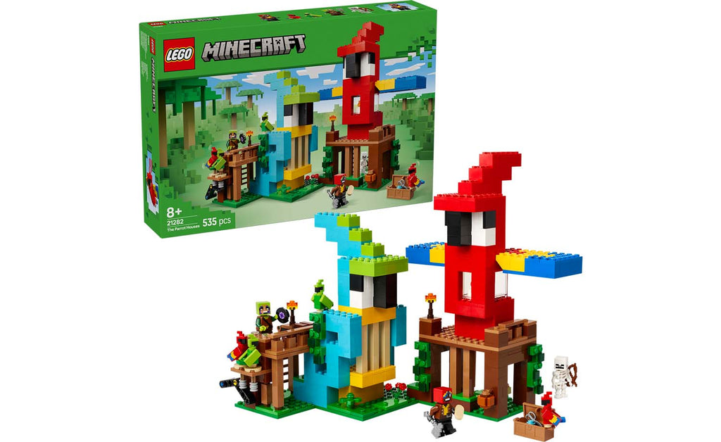 LEGO Minecraft The Parrot Houses 21282