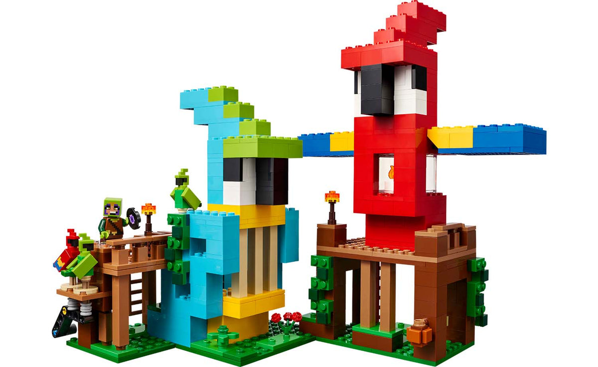 LEGO Minecraft The Parrot Houses 21282