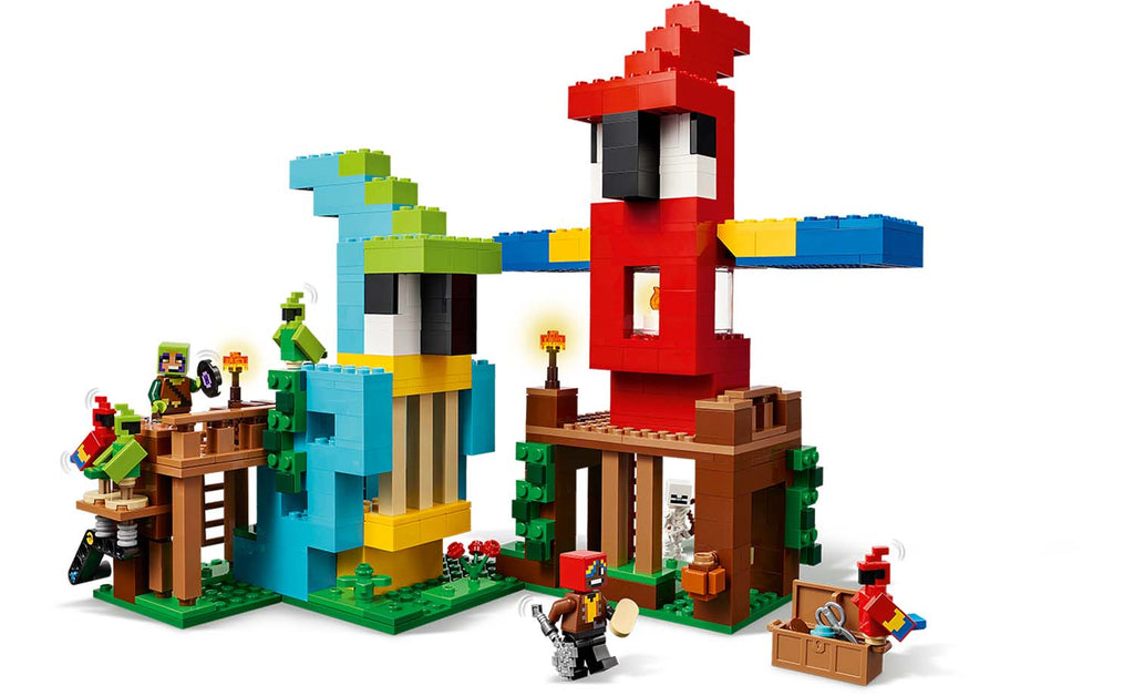 LEGO Minecraft The Parrot Houses 21282