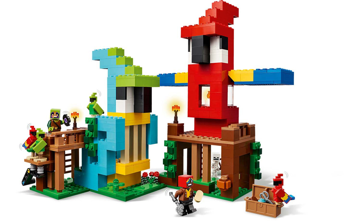 LEGO Minecraft The Parrot Houses 21282