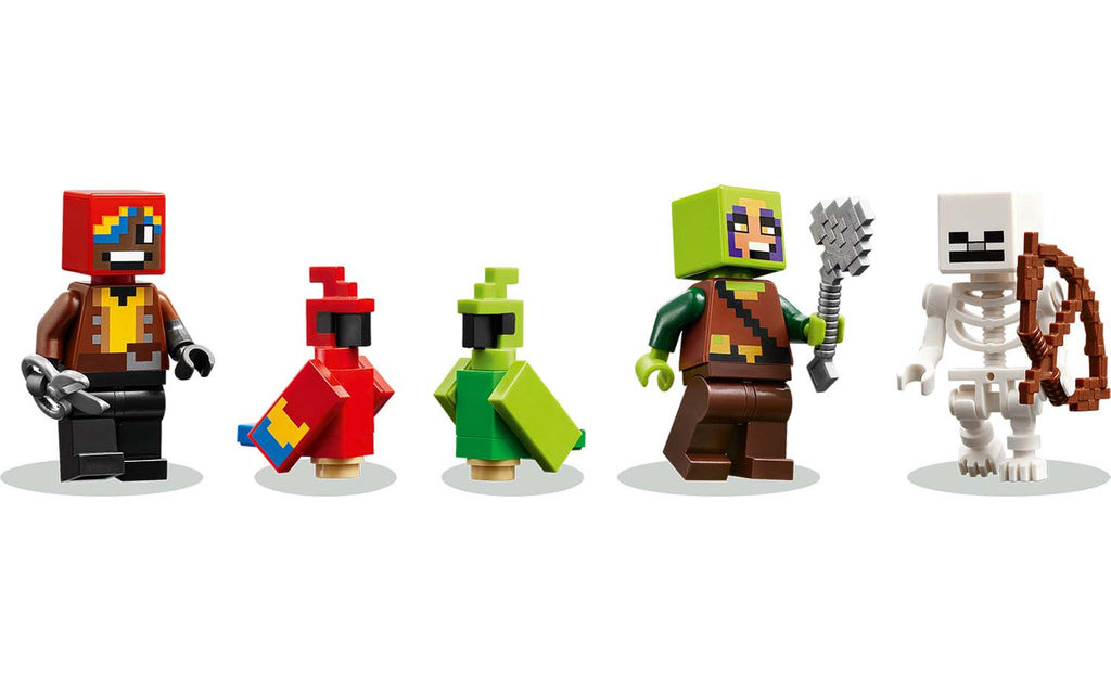 LEGO Minecraft The Parrot Houses 21282