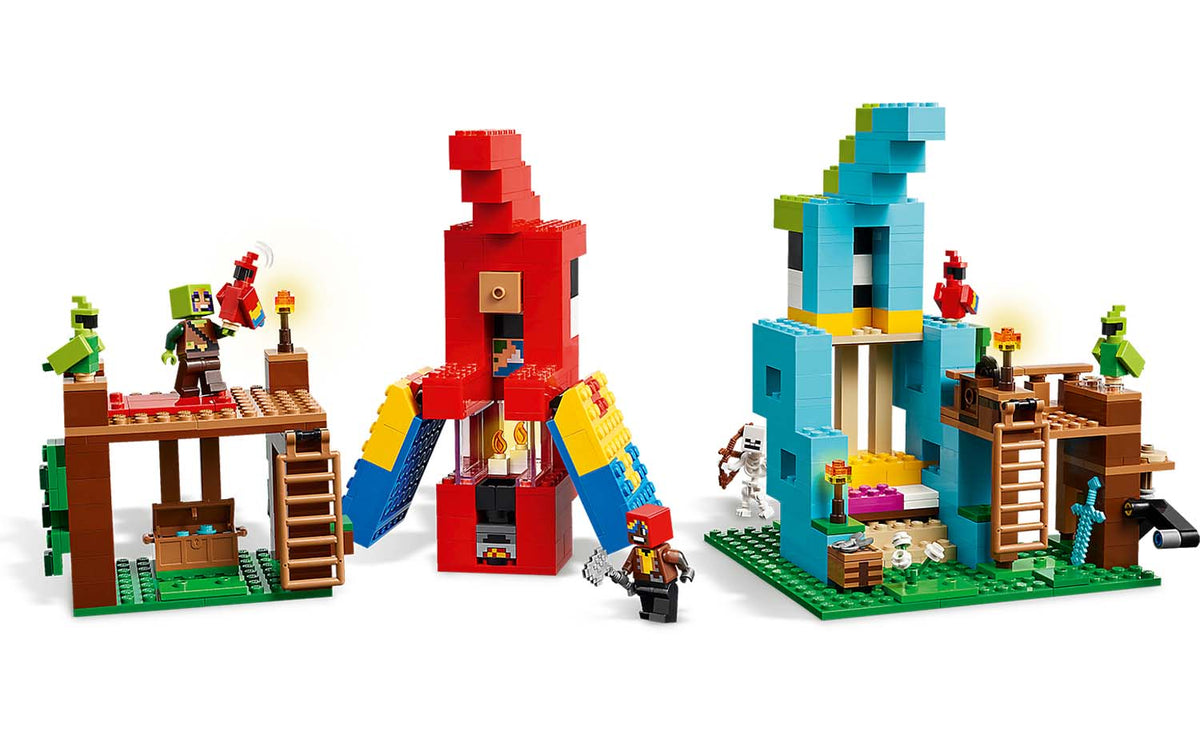 LEGO Minecraft The Parrot Houses 21282