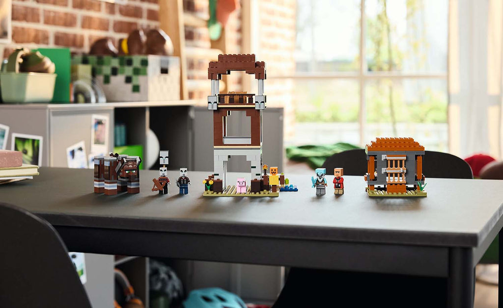 LEGO Minecraft The Pillager Outpost and Ravager 21278