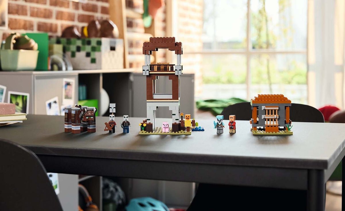 LEGO Minecraft The Pillager Outpost and Ravager 21278