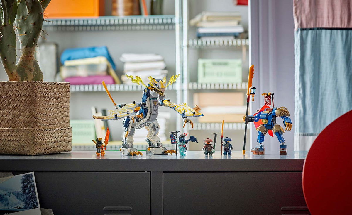 LEGO NINJAGO Rogue's Mech Dragon Rider 71843