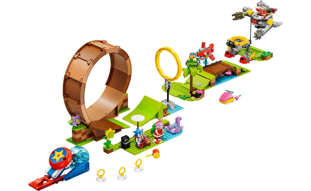 LEGO Sonic the Hedgehog Sonic's Green Hill Zone Loop Challenge 76994