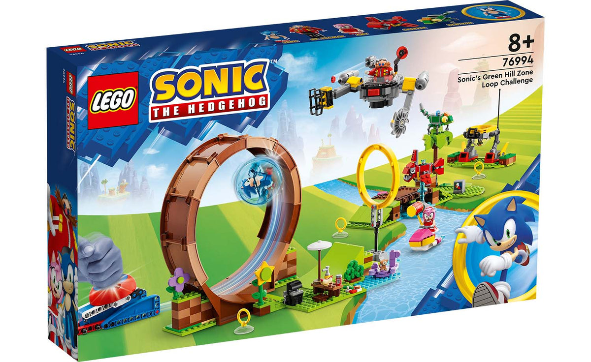 LEGO Sonic the Hedgehog Sonic's Green Hill Zone Loop Challenge 76994