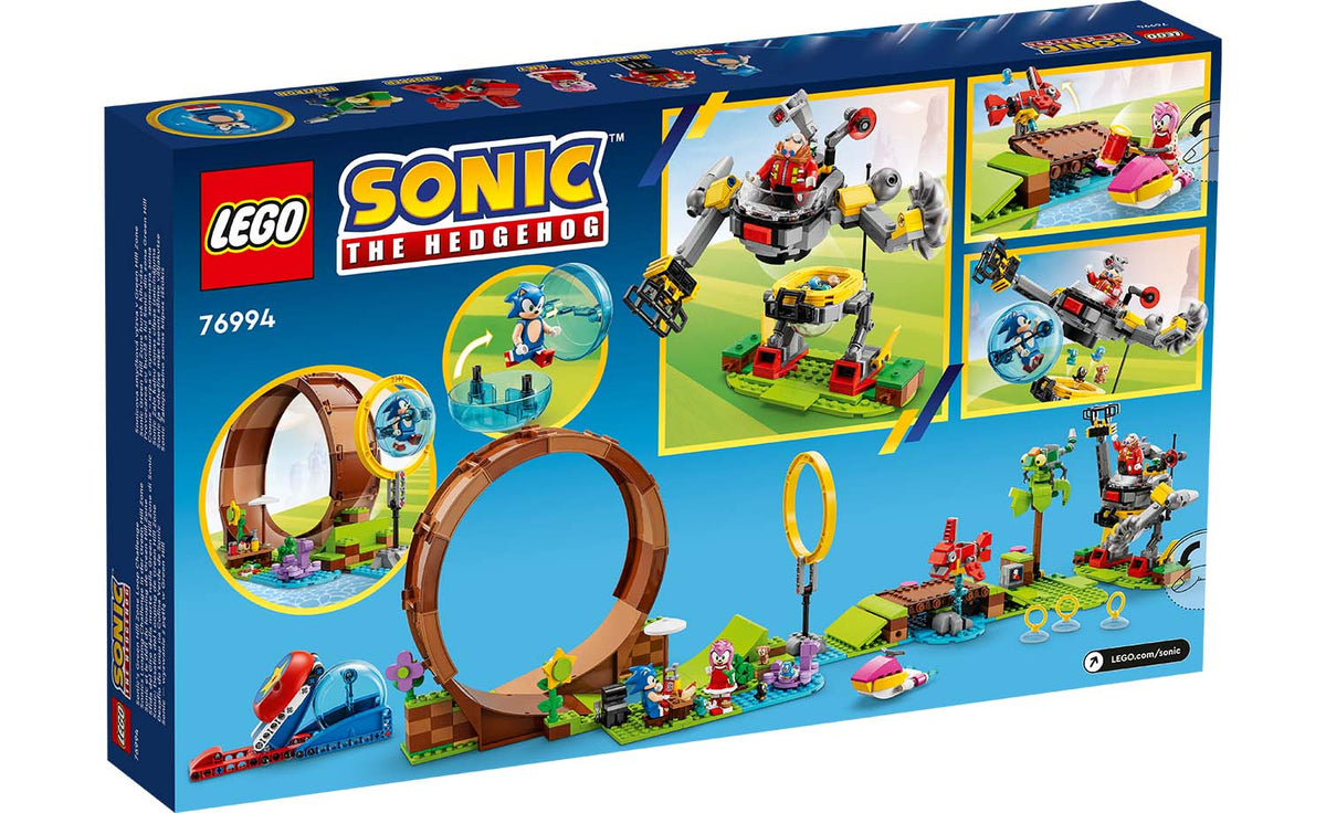 LEGO Sonic the Hedgehog Sonic's Green Hill Zone Loop Challenge 76994