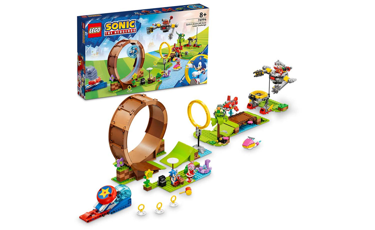 LEGO Sonic the Hedgehog Sonic's Green Hill Zone Loop Challenge 76994
