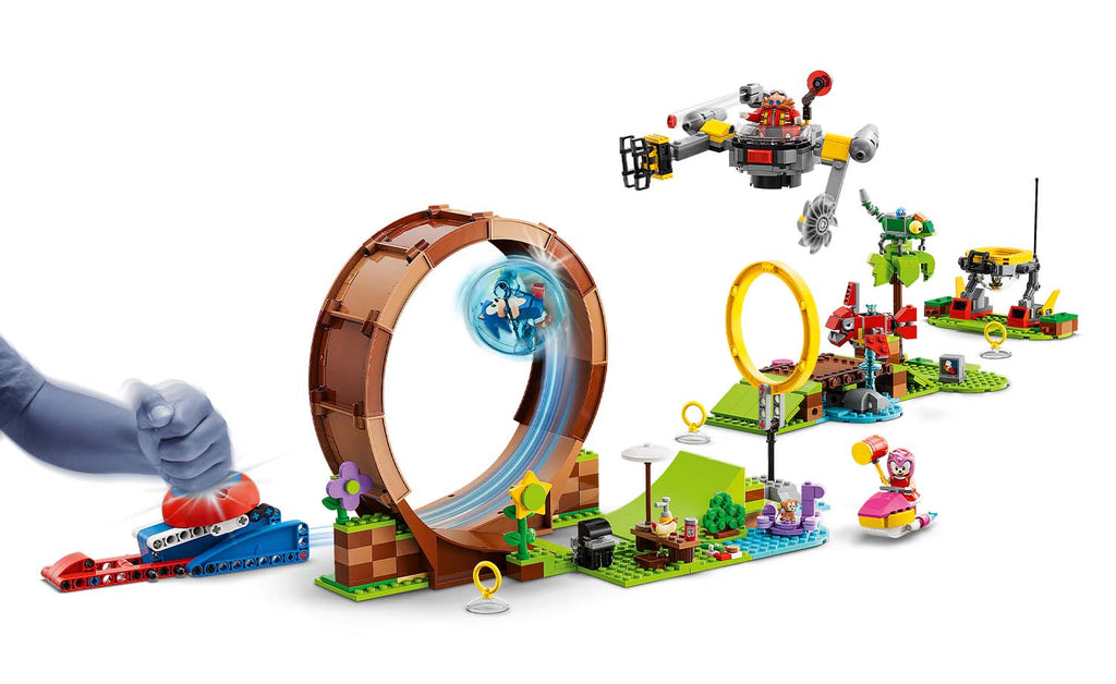 LEGO Sonic the Hedgehog Sonic's Green Hill Zone Loop Challenge 76994