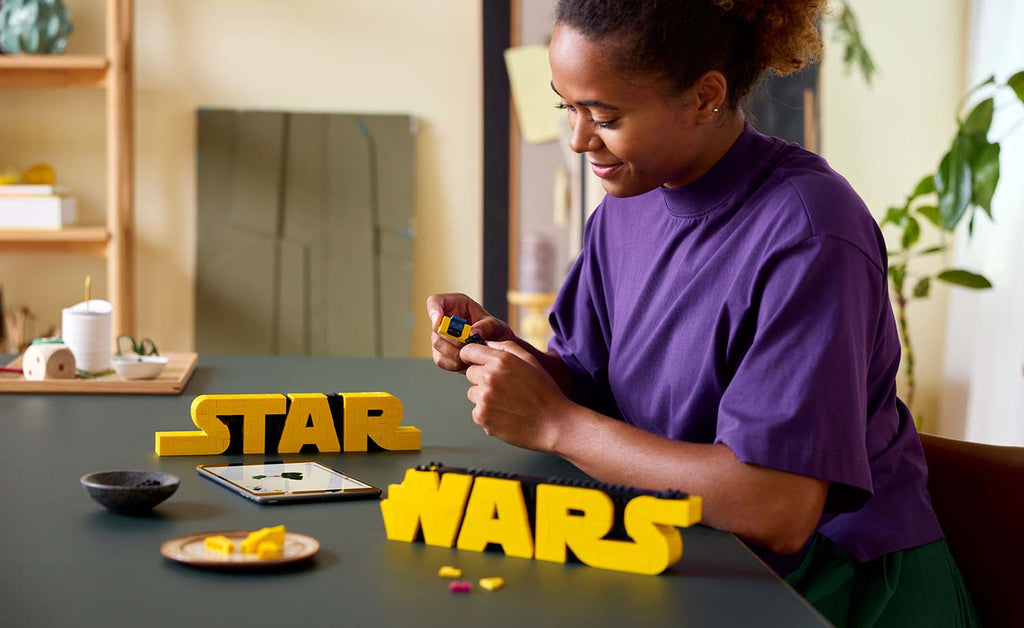 LEGO Star Wars Brick-Built Star Wars Logo 75407