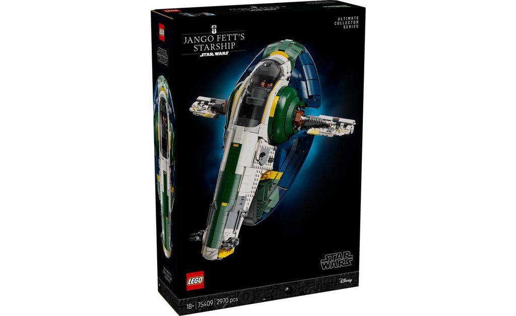 LEGO Star Wars Jango Fett's Firespray-Class Starship 75409