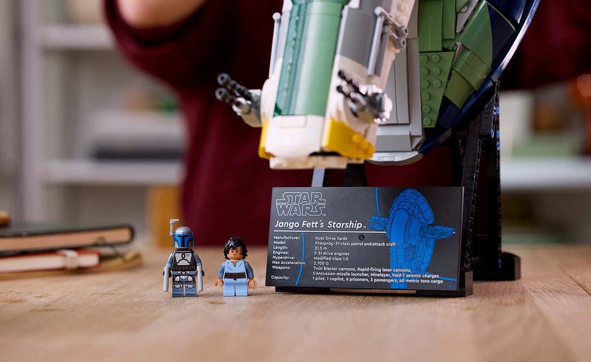 LEGO Star Wars Jango Fett's Firespray-Class Starship 75409