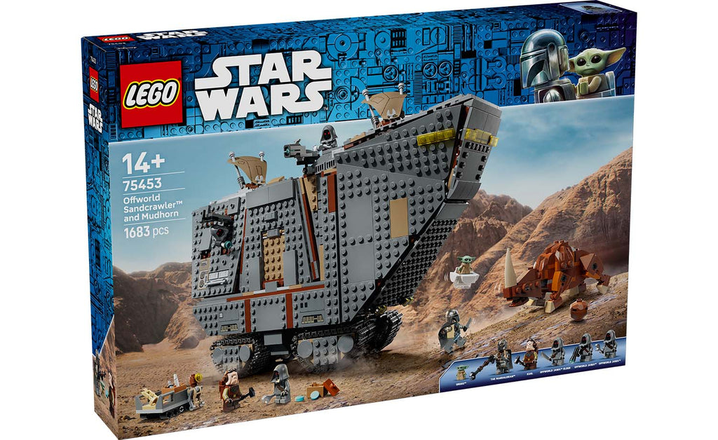 LEGO Star Wars Offworld Sandcrawler and Mudhorn 75453