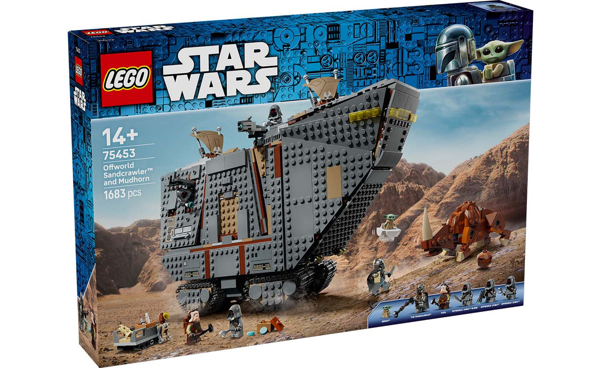 LEGO Star Wars Offworld Sandcrawler and Mudhorn 75453