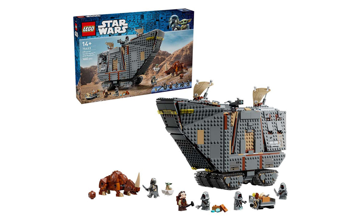 LEGO Star Wars Offworld Sandcrawler and Mudhorn 75453