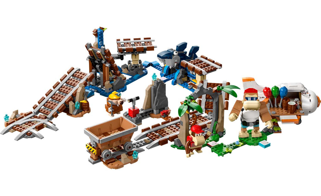 LEGO Super Mario Diddy Kong's Mine Cart Ride Expansion Set 71425
