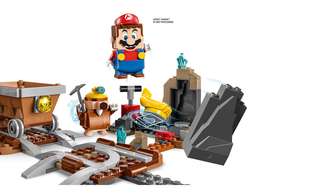 LEGO Super Mario Diddy Kong's Mine Cart Ride Expansion Set 71425