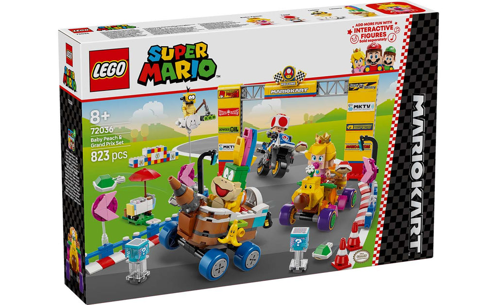 LEGO Super Mario Mario Kart – Baby Peach & Grand Prix Set 72036