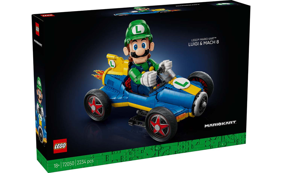 LEGO Super Mario Mario Kart – Luigi & Mach 8 72050