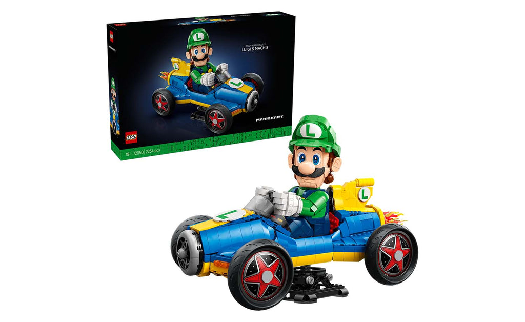 LEGO Super Mario Mario Kart – Luigi & Mach 8 72050