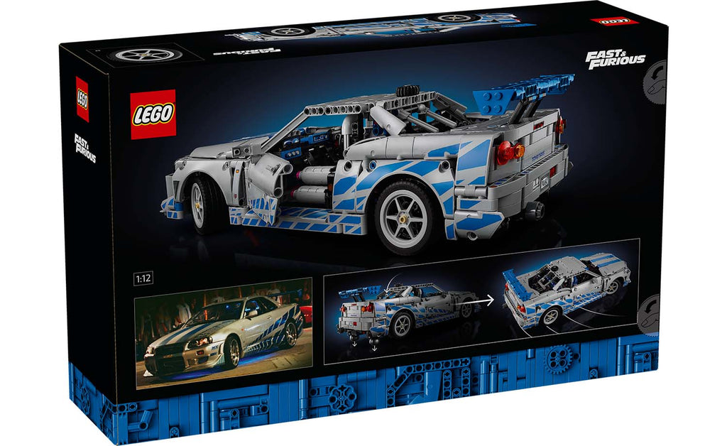 LEGO Technic 2 Fast 2 Furious Nissan Skyline GT-R (R34) Car 42210
