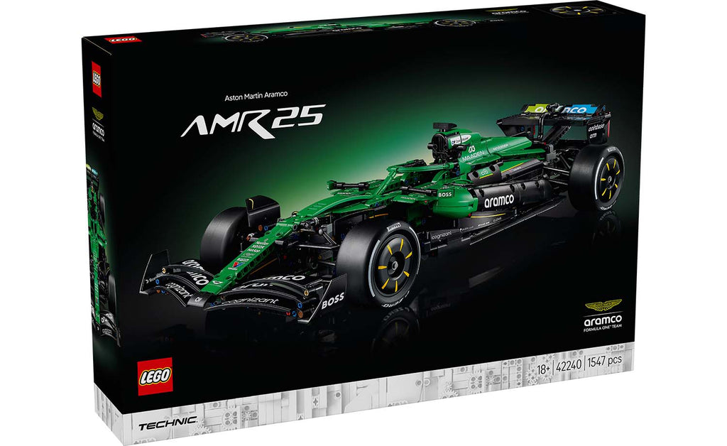 LEGO Technic Aston Martin Aramco AMR25 F1 Car 42240
